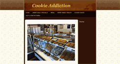 Desktop Screenshot of cookieaddiction.com